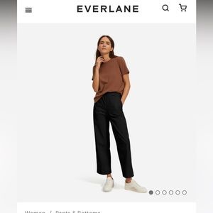 Everlane *cropped* Japanese goweave pants